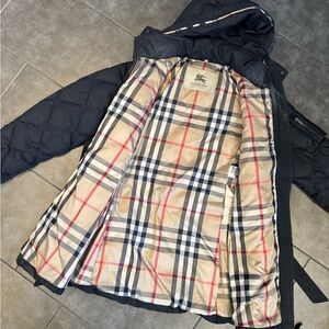 Burberry Women's Black Quilted Coat